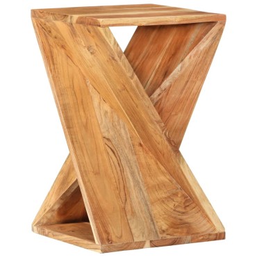vidaXL Τραπεζάκι Βοηθητικό 35x35x55cm από Μασίφ Ξύλο Ακακίας 1 τεμ.