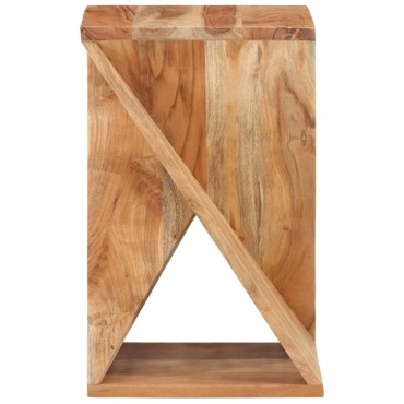 vidaXL Τραπεζάκι Βοηθητικό 35x35x55cm από Μασίφ Ξύλο Ακακίας 1 τεμ.