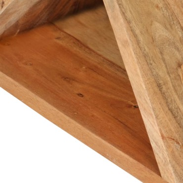 vidaXL Τραπεζάκι Βοηθητικό 35x35x55cm από Μασίφ Ξύλο Ακακίας 1 τεμ.