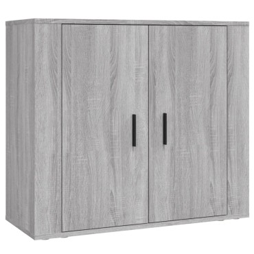 vidaXL Ντουλάπι Γκρι Sonoma από Επεξεργασμένο Ξύλο 80x33x70cm 1 τεμ.