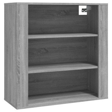 vidaXL Ντουλάπι Γκρι Sonoma από Επεξεργασμένο Ξύλο 80x33x70cm 1 τεμ.