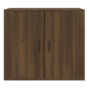 vidaXL Ντουλάπι Καφέ Δρυς 80x33x70cm από Επεξεργασμένο Ξύλο 1 τεμ.