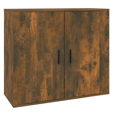 vidaXL Ντουλάπι Καπνιστή Δρυς 80x33x70cm από Επεξεργασμένο Ξύλο 1 τεμ.