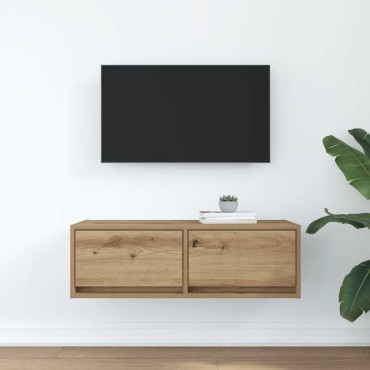vidaXL Έπιπλο Τηλεόρασης 80x31x25,5cm Επεξεργασμένο Ξύλο