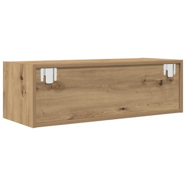 vidaXL Έπιπλο Τηλεόρασης 80x31x25,5cm Επεξεργασμένο Ξύλο