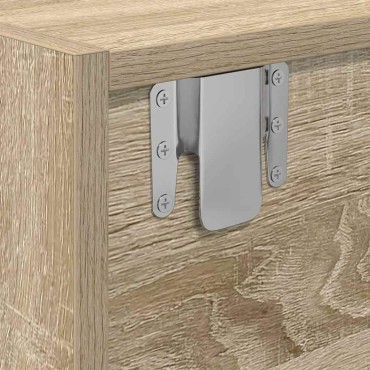 vidaXL Έπιπλα Τηλεόρασης 2 τεμ. 80x31x25,5cm Επεξεργασμένο Ξύλο