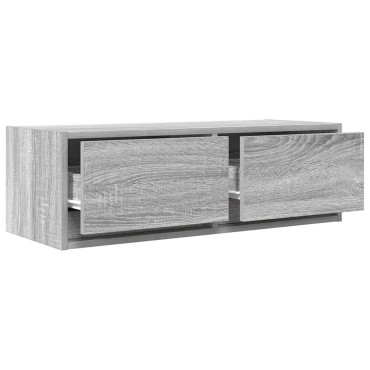 vidaXL Έπιπλο Τηλεόρασης Γκρι Sonoma 80x31x25,5cm Επεξεργασμένο Ξύλο