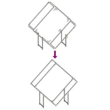 vidaXL Ράφι για καυσόξυλα Ανθρακί 100x25x100 cm Ατσάλι ψυχρής έλασης