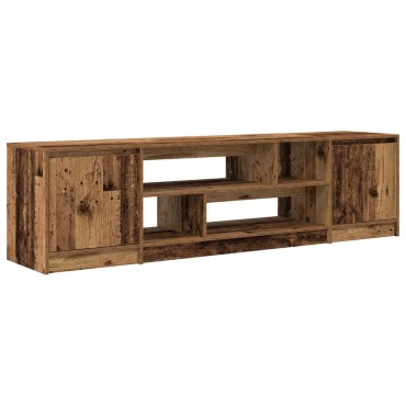 vidaXL Έπιπλο Τηλεόρασης Όψη Παλαιού Ξύλου 188,5x41x50cm Επεξ. Ξύλο