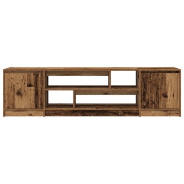 vidaXL Έπιπλο Τηλεόρασης Όψη Παλαιού Ξύλου 188,5x41x50cm Επεξ. Ξύλο
