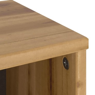 vidaXL Πλαϊνά ντουλάπια 5 τεμ. ODDA 40x24x79cm από Μασίφ Ξύλο Πεύκου