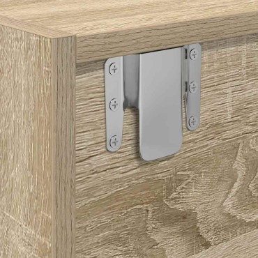 vidaXL Έπιπλο Τηλεόρασης Sonoma Δρυς 80x31x25,5cm Επεξ. Ξύλο