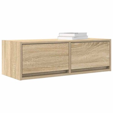 vidaXL Έπιπλο Τηλεόρασης Sonoma Δρυς 80x31x25,5cm Επεξ. Ξύλο