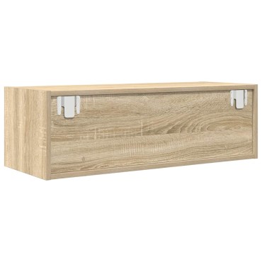 vidaXL Έπιπλο Τηλεόρασης Sonoma Δρυς 80x31x25,5cm Επεξ. Ξύλο