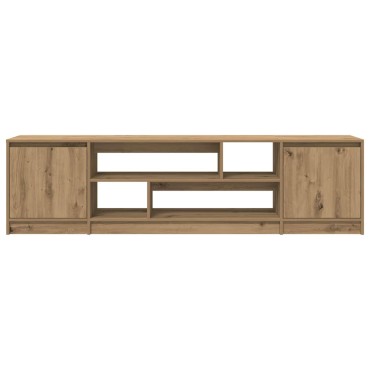 vidaXL Έπιπλο Τηλεόρασης Δρυς τεχνίτης 188,5x41x50cm Επεξ. Ξύλο