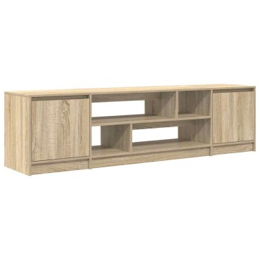 vidaXL Έπιπλο Τηλεόρασης Sonoma Δρυς 188,5x41x50cm Επεξ. Ξύλο