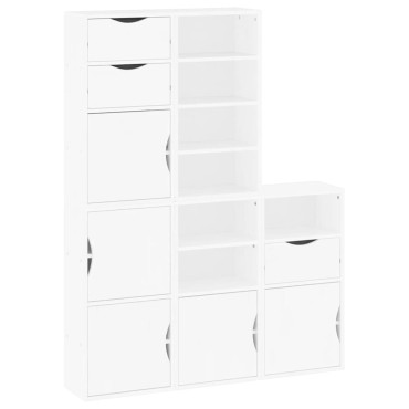 vidaXL Πλαϊνά ντουλάπια 5 τεμ. ODDA 40x24x79cm από Μασίφ Ξύλο Πεύκου