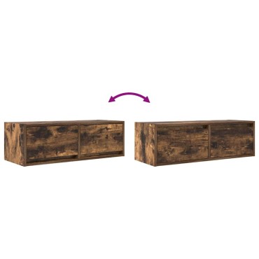 vidaXL Έπιπλα Τηλεόρασης 2 τεμ. 80x31x25,5cm Επεξεργασμένο Ξύλο