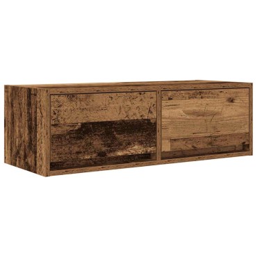 vidaXL Έπιπλο Τηλεόρασης Παλιό Ξύλο 80x31x25,5cm Επεξεργασμένο Ξύλο