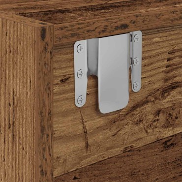 vidaXL Έπιπλο Τηλεόρασης Παλιό Ξύλο 80x31x25,5cm Επεξεργασμένο Ξύλο