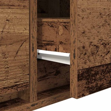 vidaXL Έπιπλο Τηλεόρασης Παλιό Ξύλο 80x31x25,5cm Επεξεργασμένο Ξύλο