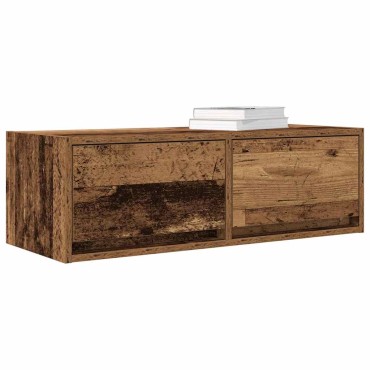 vidaXL Έπιπλο Τηλεόρασης Παλιό Ξύλο 80x31x25,5cm Επεξεργασμένο Ξύλο