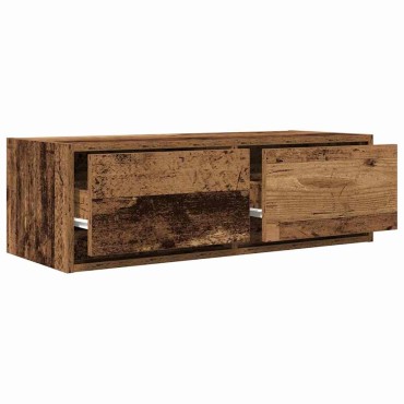 vidaXL Έπιπλο Τηλεόρασης Παλιό Ξύλο 80x31x25,5cm Επεξεργασμένο Ξύλο