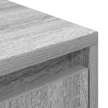 vidaXL Έπιπλο Τηλεόρασης Γκρι Sonoma 188,5x41x50cm Επεξεργ. Ξύλο