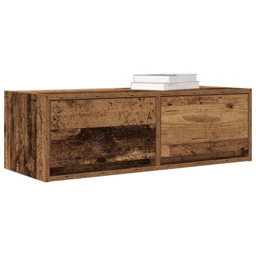 vidaXL Έπιπλα Τηλεόρασης 2 τεμ. 80x31x25,5cm Επεξεργασμένο Ξύλο