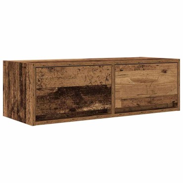 vidaXL Έπιπλα Τηλεόρασης 2 τεμ. 80x31x25,5cm Επεξεργασμένο Ξύλο