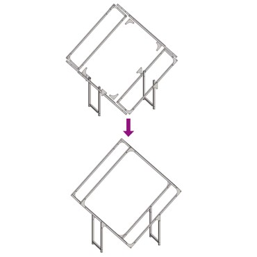 vidaXL Ράφι για καυσόξυλα Μαύρο 100x25x100 cm Ατσάλι ψυχρής έλασης