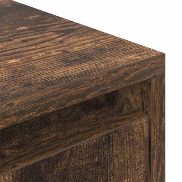 vidaXL Έπιπλο Τηλεόρασης Καπνιστή Δρυς 188,5x41x50cm Επεξ. Ξύλο