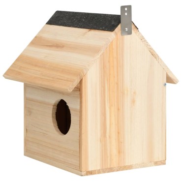 vidaXL Σπιτάκι Σκίουρου 26 x 25 x 29 εκ. Μασίφ Ξύλο Ελάτης