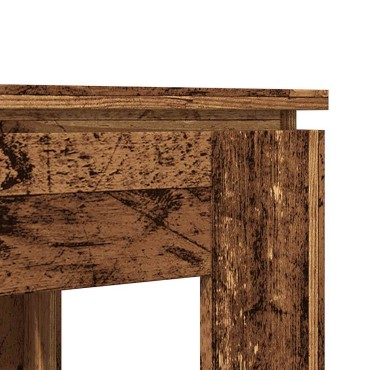 vidaXL Τραπεζαρία Παλιό Ξύλο 120x60x76cm από Μοριοσανίδα 1 τεμ.