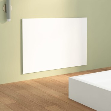 vidaXL Κεφαλάρι Κρεβατιού Λευκό 120x1,5x80cm από Επεξεργασμένο Ξύλο 1 τεμ.