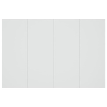vidaXL Κεφαλάρι Κρεβατιού Λευκό 120x1,5x80cm από Επεξεργασμένο Ξύλο 1 τεμ.