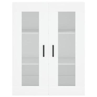 vidaXL Ντουλάπι Λευκό 69,5x34x180cm από Επεξεργασμένο Ξύλο 1 τεμ.