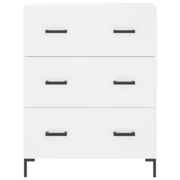 vidaXL Ντουλάπι Λευκό 69,5x34x180cm από Επεξεργασμένο Ξύλο 1 τεμ.