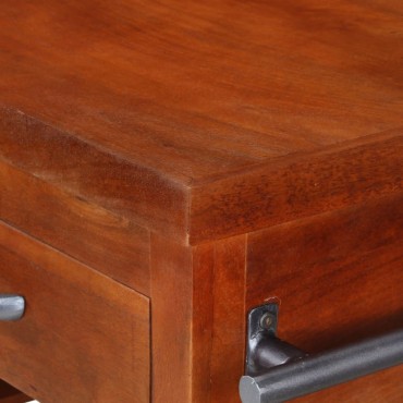 vidaXL Τρόλεϊ Κουζίνας 100x48x89cm από Μασίφ Ξύλο Ακακίας 1 τεμ.
