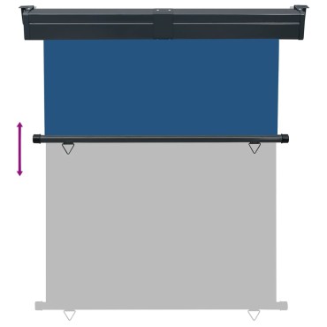 vidaXL Σκίαστρο Βεράντας Πλαϊνό Μπλε 145 x 250 εκ.