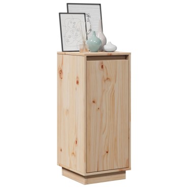vidaXL Ντουλάπι 31,5x34x75cm από Μασίφ Ξύλο Πεύκου 1 τεμ.