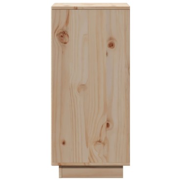 vidaXL Ντουλάπι 31,5x34x75cm από Μασίφ Ξύλο Πεύκου 1 τεμ.