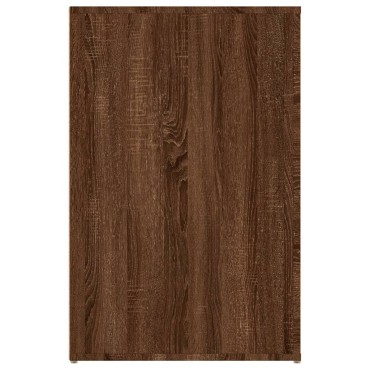vidaXL Γραφείο Καφέ Δρυς 100x49x75cm από Επεξεργασμένο Ξύλο 1 τεμ.