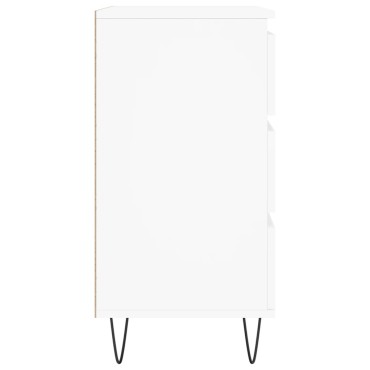 vidaXL Συρταριέρα Λευκή 60x35x70cm από Επεξεργασμένο Ξύλο 1 τεμ.