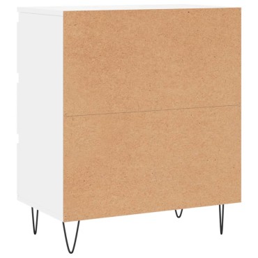 vidaXL Συρταριέρα Λευκή 60x35x70cm από Επεξεργασμένο Ξύλο 1 τεμ.
