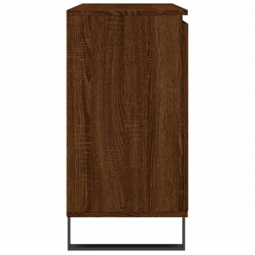 vidaXL Μπουφές Καφέ Δρυς 104x35x70cm από Επεξεργασμένο Ξύλο 1 τεμ.