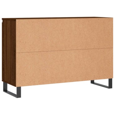 vidaXL Μπουφές Καφέ Δρυς 104x35x70cm από Επεξεργασμένο Ξύλο 1 τεμ.