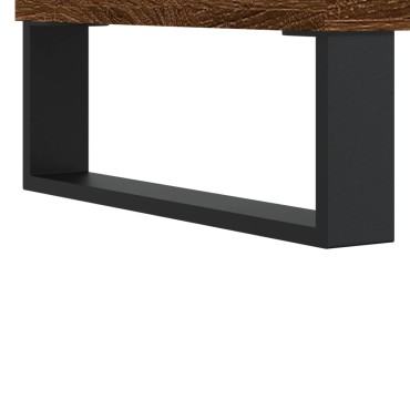 vidaXL Μπουφές Καφέ Δρυς 104x35x70cm από Επεξεργασμένο Ξύλο 1 τεμ.