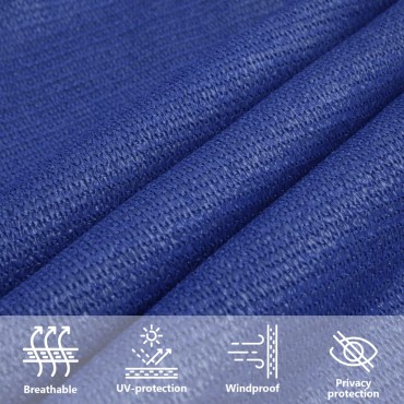 vidaXL Πανί Σκίασης Μπλε 2,5 x 2,5 x 3,5 μ. 160 γρ./μ² από HDPE