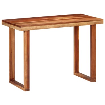 vidaXL Τραπεζαρία 110x50x76cm από Μασίφ Ξύλο Ακακίας 1 τεμ.